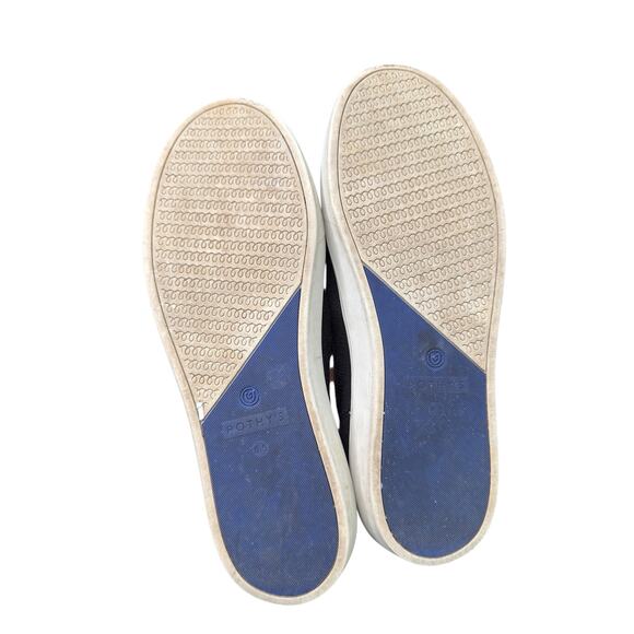 Rothy’s Black Women's Classic Basic Casual Slip On Sneaker Shoes Size 8 1/2 - Picture 8 of 9